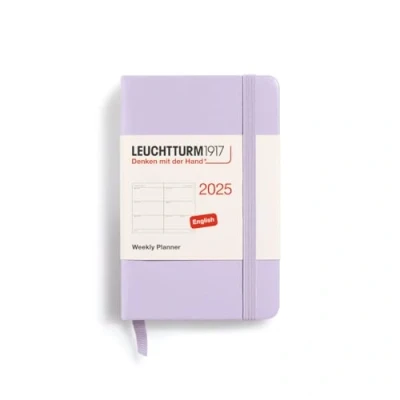 Abbildung von LEUCHTTURM1917 370675 Wochenkalender Mini (A7) 2025, Lilac, Englisch