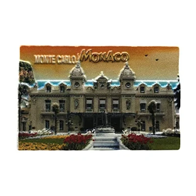 Abbildung von Monaco 3D Kühlschrankmagnet, Touristensouvenirs, Kunstharz, magnetische Aufkleber, Heim und Küchendekoration aus China