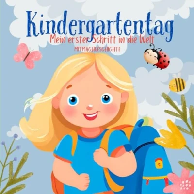 Abbildung von Kindergartentag Mein erster Schritt in die Welt: Mitmachbuch für Kinder von 2 5 Jahren
