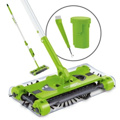 Abbildung von Swivel Sweeper Akkubesen G 2, 15 W, mit Knickgelenk max. Flexibilität Boden Fliesen Laminat säubern