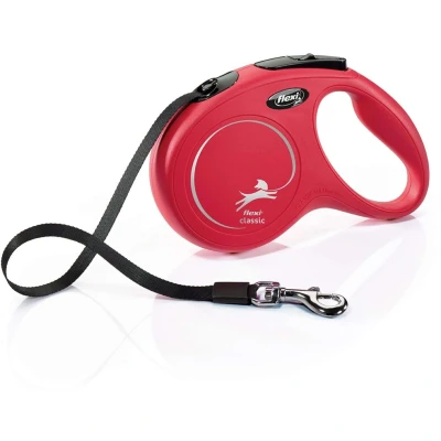 Abbildung von Leine FLEXI Classic Band rot m 5 / 25 kg