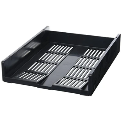 Abbildung von DURABLE Hunke &amp; Jochheim Briefablageschale OPTIMO, Polystyrol, DIN A4, 255 x 62 334 mm, anthrazit