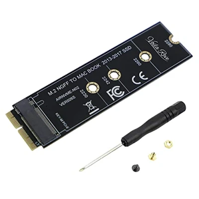 Abbildung von Voila Reve M.2 NVMe SSD Adapter Karte für Upgrade MacBook Air Pro Retina Mitte 2013 2017, A1465 A1466 A1398 A1502
