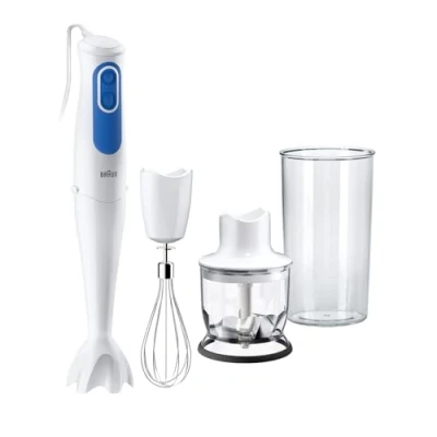 Abbildung von Braun MQ 3025 WH, Pürierstab, 600 l, 700 W, Weiß