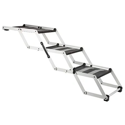 Abbildung von Trixie Petwalk 3 stufige Falt Treppe, Aluminium/TPR