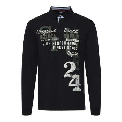 Abbildung von FQ1924 Fqragnvald Poloshirt, Herren, Größe: Medium, Black beauty