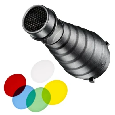 Abbildung von Walimex Universal Spotvorsatz Set für Aurora/Bowens