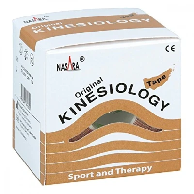 Abbildung von Nasara Kinesiologie Tape 5 cmx5 m beige 1 St