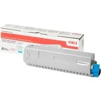 Abbildung von Oki 46861307 cyan toner 10.000 seiten original