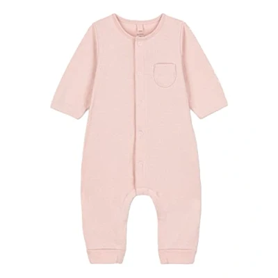 Abbildung von Petit Bateau Unisex Baby Langer Overall, Rosa Saline, 0 3 Monate