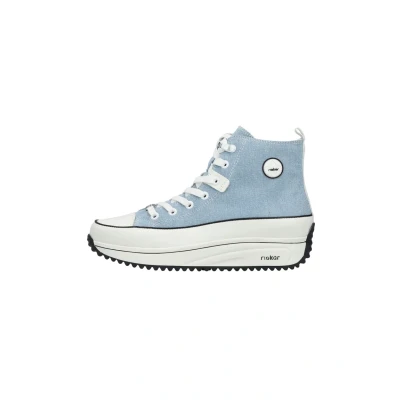 Abbildung von Rieker Sneaker HIGH high, Damen, Größe: 37, Blau Schuhe