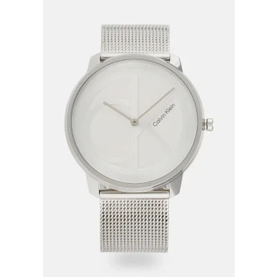 Abbildung von Calvin Klein Iconic MESH Unisex Uhr silvercoloured, Größe: One Size, Silver coloured