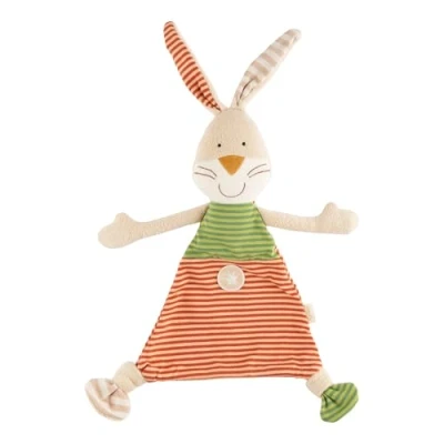 Abbildung von sigikid Schnuf HASE Kuscheltuch für Kinder, Größe: One Size, Braun