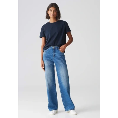 Abbildung von Opus Kurzarm Serox Tshirt basic, Damen, Größe: 40, Coal blue