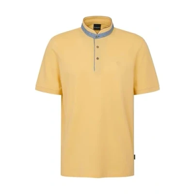 Abbildung von bugatti Unbekannt Poloshirt, Herren, Größe: Medium, Gelb