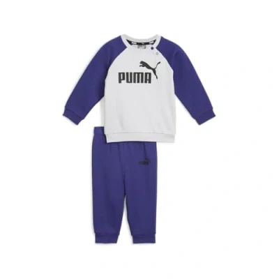 Abbildung von Puma Minicats Raglan Jogger Unisex SET Trainingsanzug für Kinder, Größe: 74, Lapis lazuli