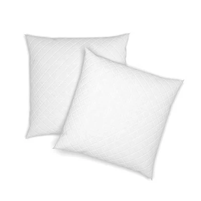 Abbildung von Kopfkissen, Weiß, 80 x cm 2er Set, VitaliSpa®, Bezug: Mikrofaser, Seite
