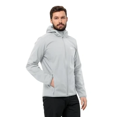 Abbildung von Jack Wolfskin Bornberg Softshelljacke, Herren, Größe: 3XL, Cool grey