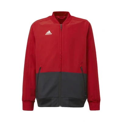 Abbildung von adidas Performance Condivo 18 Presentation Track TOP Trainingsjacke für Kinder, Größe: 164, Power red/black/white