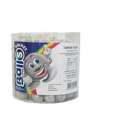 Abbildung von Rocket Balls verschiedene Sorten (1x Salmiak &amp; 1xHLKauf Block)
