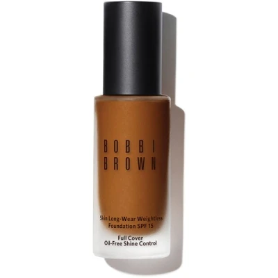 Abbildung von Bobbi Brown SKIN LONG WEAR Weightless Foundation SPF15 Foundation, Damen, Größe: One Size, Warm almond