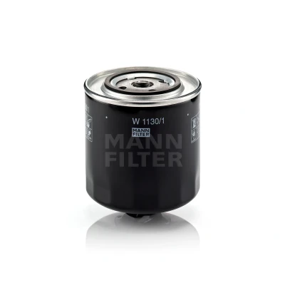 Abbildung von MANN FILTER W 1130/1 Ölfilter 3/4 16 UNF mit einem Rücklaufsperrventil Anschraubfilter VOLKSWAGEN: Transporter 4 Kastenwagen