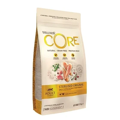 Abbildung von Wellness Core Grain Free Cat Sterilised Huhn&amp;Truthahn Katzenfutter ...