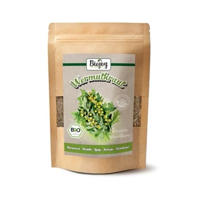 Abbildung von Biojoy BIO Wermutkraut Tee (100 g), getrocknet und geschnitten, Wermuttee (Artemisia absinthium)