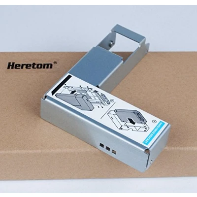 Abbildung von Heretom Wechselrahmen Adapter 9W8C4 Y004G Konverter 2,5 Zoll (6,3 cm) auf 3,5 (8,9 Caddy für Dell F238F 0F238F KG1CH 0KG1CH F9541 G302D X968D
