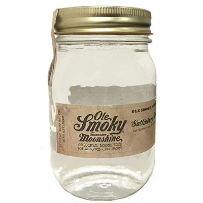 Abbildung von Ole Smoky Moonshine Original (100 proof) im 0,5 Liter Glas