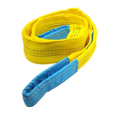 Abbildung von Miko® Hebeschlinge, Hebegurt, Flachschlinge zum sicheren Anheben von Lasten und Gütern (3,0 Tonnen, 2,0m)