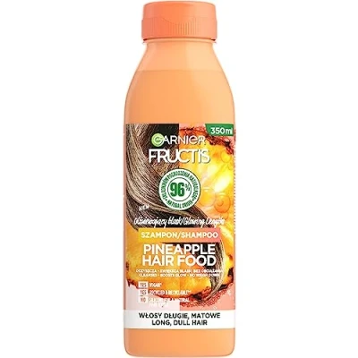 Abbildung von Garnier Fructis Hair Food Pineapple Shampoo für langes, mattes Haar 350ml
