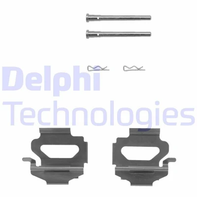Abbildung von DELPHI LX0149 Zubehörsatz, Scheibenbremsbelag FORD: Escort 5 Schrägheck