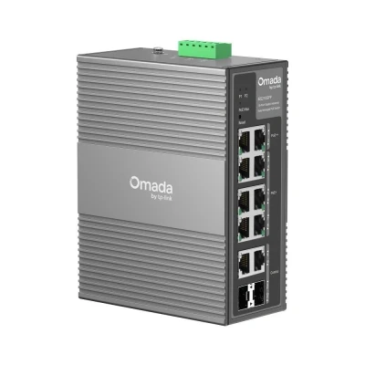 Abbildung von TP Link Omada IES210GPP 10 Port Gigabit Industrial Easy Mgd PoE Switch