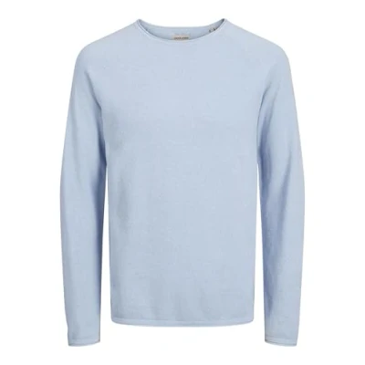 Abbildung von Jack &amp; Jones Jjehill CREW NECK NOOS Strickpullover, Herren, Größe: Small, Cashmere blue