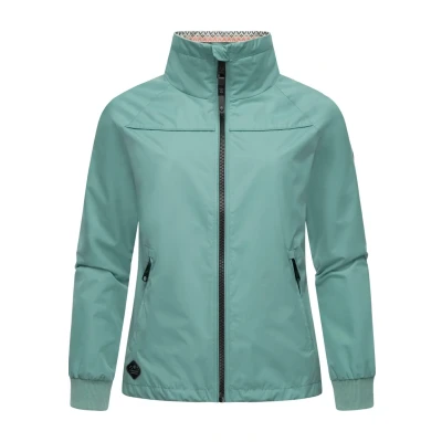 Abbildung von Ragwear Apola Regenjacke / wasserabweisende Jacke, Damen, Größe: XS, Petrol melange