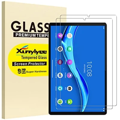 Abbildung von XunyLyee [2 Stück Kompatibel mit Lenovo Tab M10 FHD Plus (10,3 Zoll) Schutzfolie Panzerfolie, Gehärtetem Glas Displayschutz für K10 TB X6C6/ 2nd Gen X606F/ X606X