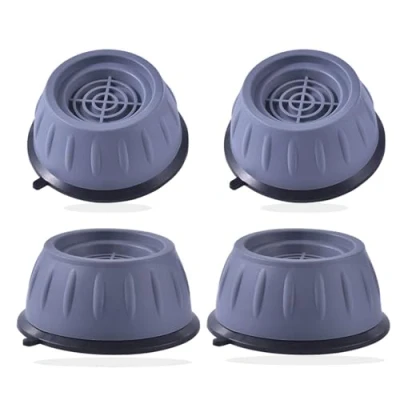 Abbildung von Waschmaschine Füße Pad Fuß 4 teilige Universal Anti Vibration [Vibration Dämpfer]Anti Rutsch Gummi Dämpfer Matte für Waschmaschinen und Trockner