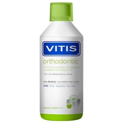 Abbildung von Vitis Orthodontic, Mundspülung, alkoholfrei, 500 ml