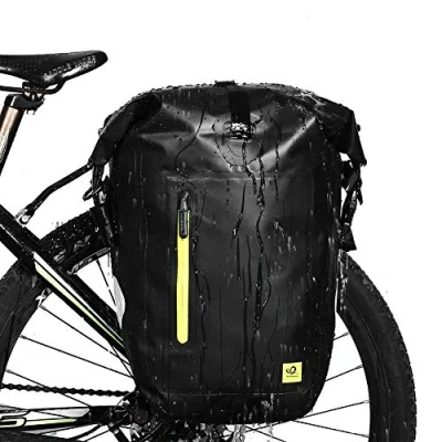 Abbildung von WATERFLY 25L Fahrradtasche Gepäckträger Tasche wasserdichte Gepäckträgertasche Fahrrad Hinterradtasche
