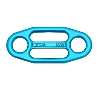 Abbildung von KONG Gigi Multi Belay Plate, Mehrzweck Teller, 859B00400KK, Cyan,