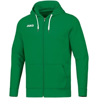 Abbildung von JAKO Kinder Kapuzenjacke Base, Sportgrün, 164