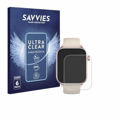 Abbildung von Savvies 6 Stück Schutzfolie für Marsyu ET570 1.96&quot; Displayschutz Folie Ultra Transparent