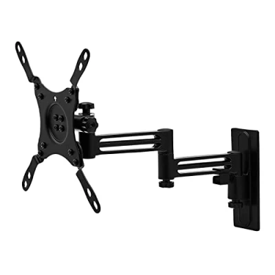 Abbildung von SO TECH® zweiarmige drehbare neigbare ausschwenkbare TV Halterung 13 43 Zoll Wandhalterung, (ideal für Caravan und Wohnmobil, inkl. Befestigungsmaterial)