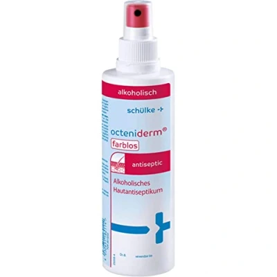 Abbildung von octeniderm farblos Flasche 250ml 250 ml