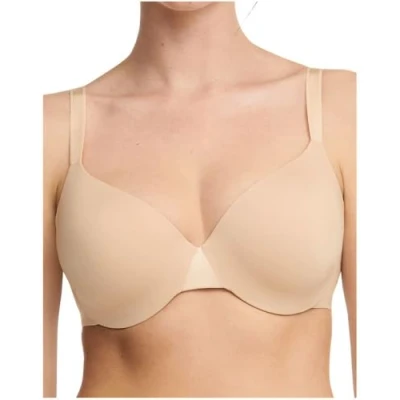 Abbildung von Chantelle Essentiall Tshirt BH, Damen, Größe: 80D, Beige doré