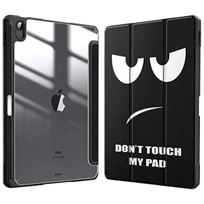 Abbildung von Fintie Hybrid Schutzhülle für iPad Air 27,9 cm (11 Zoll) M2 (2024), 5. Generation (2022) / 4. (2020) 10,9 Zoll (27,9 cm), stoßfeste Abdeckung mit transparenter Rückseite