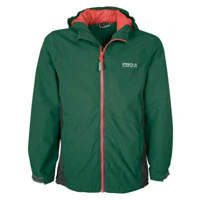 Abbildung von PRO X elements Kinder Olof Jacke, Dark Blue Green Anthrazit, 164