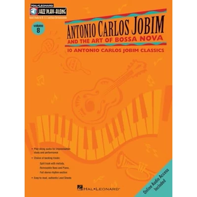 Abbildung von Jazz Play Along Volume 8 Antonio Carlos Jobim &amp; Art Bossa Nova Bk/Cd: Along, CD für Instrument(e): 10 Classics