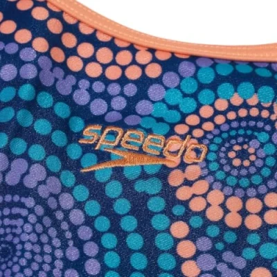 Abbildung von speedo Printed Twinstrap Badeanzug Mädchen bunt